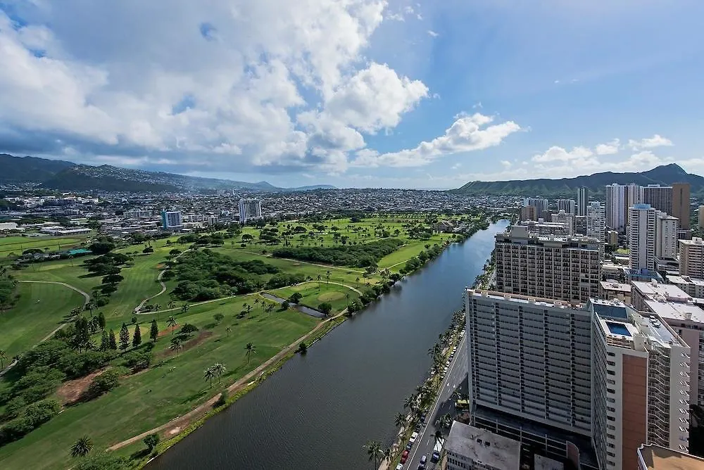 *** Hotel apartamentowy Skyline Island Colony Hotel Honolulu Stany Zjednoczone Ameryki